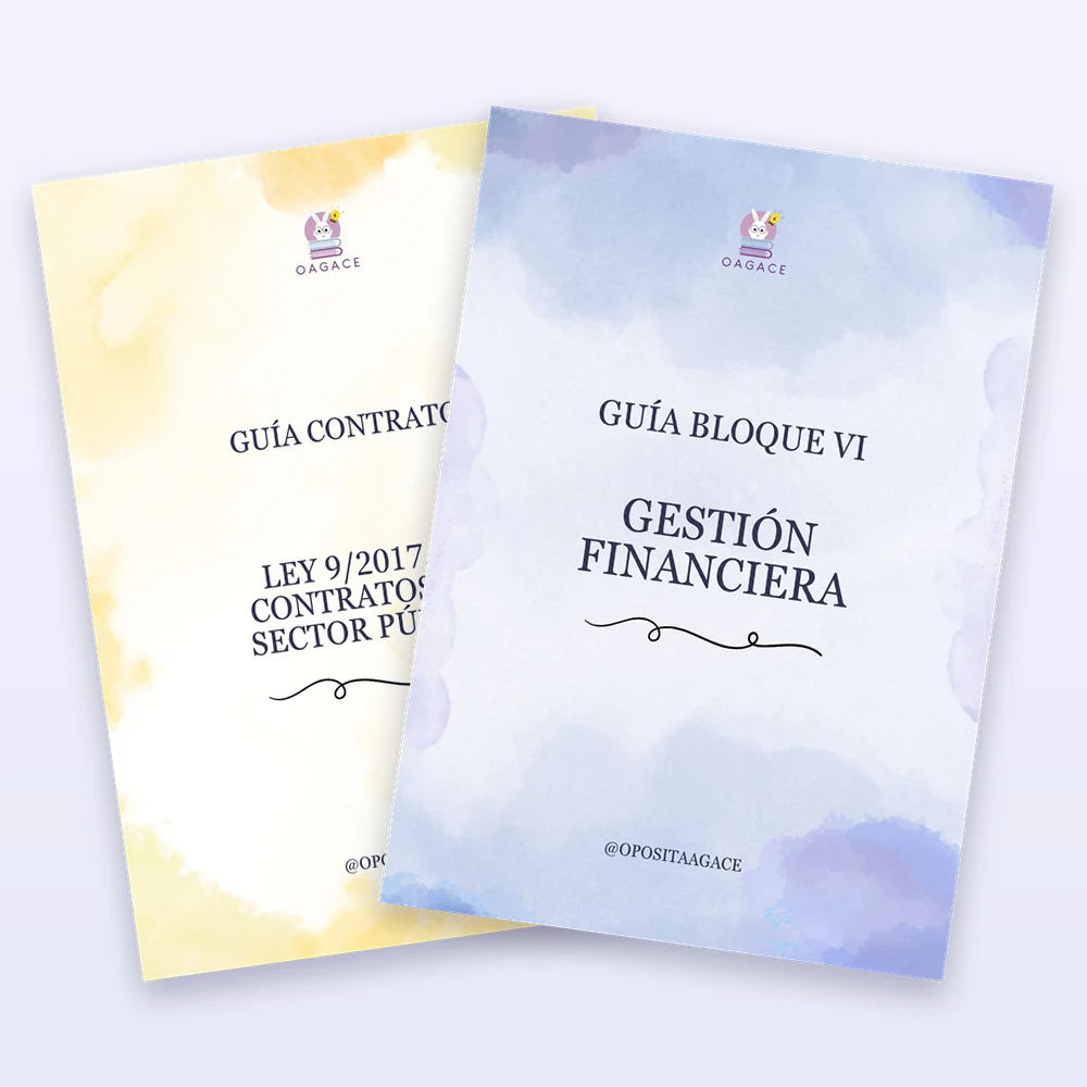 Pack Guías Ley de Contratos + Gestión Financiera